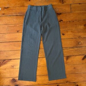 Cotton On Charcoal Gray Pinstripe Women’s Slacks